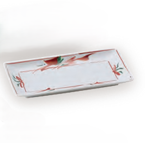 錦萬歴花鳥長角小皿 | 有田焼・波佐見焼の陶磁器卸売専門店